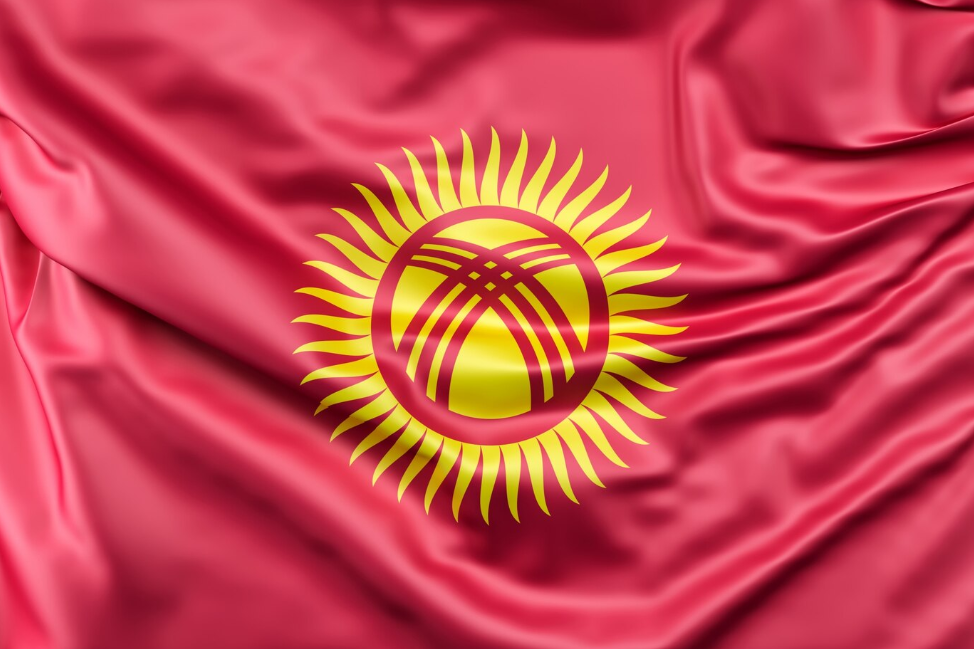 Экспорт желтой противоскользящей самоклеящейся ленты ПВХ 29мм/3,5мм, 25м в Киргизию